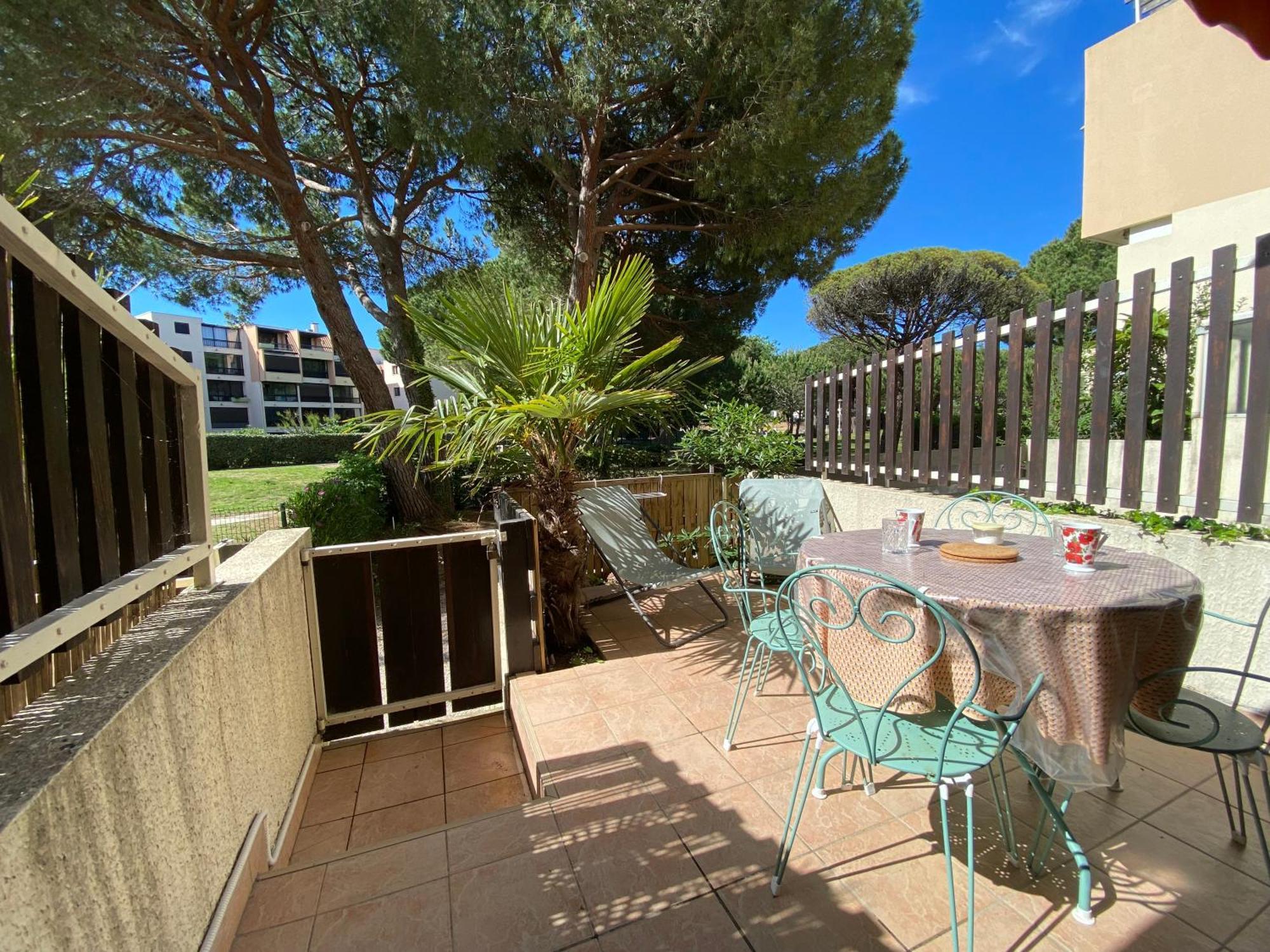 Sol-Y-Days Los Amigos, Studio 4 Couchages En Rez-De-Jardin, Avec Grande Terrasse Et Parking, A 250M De La Plage Ле-Гро-дю-Руа Экстерьер фото