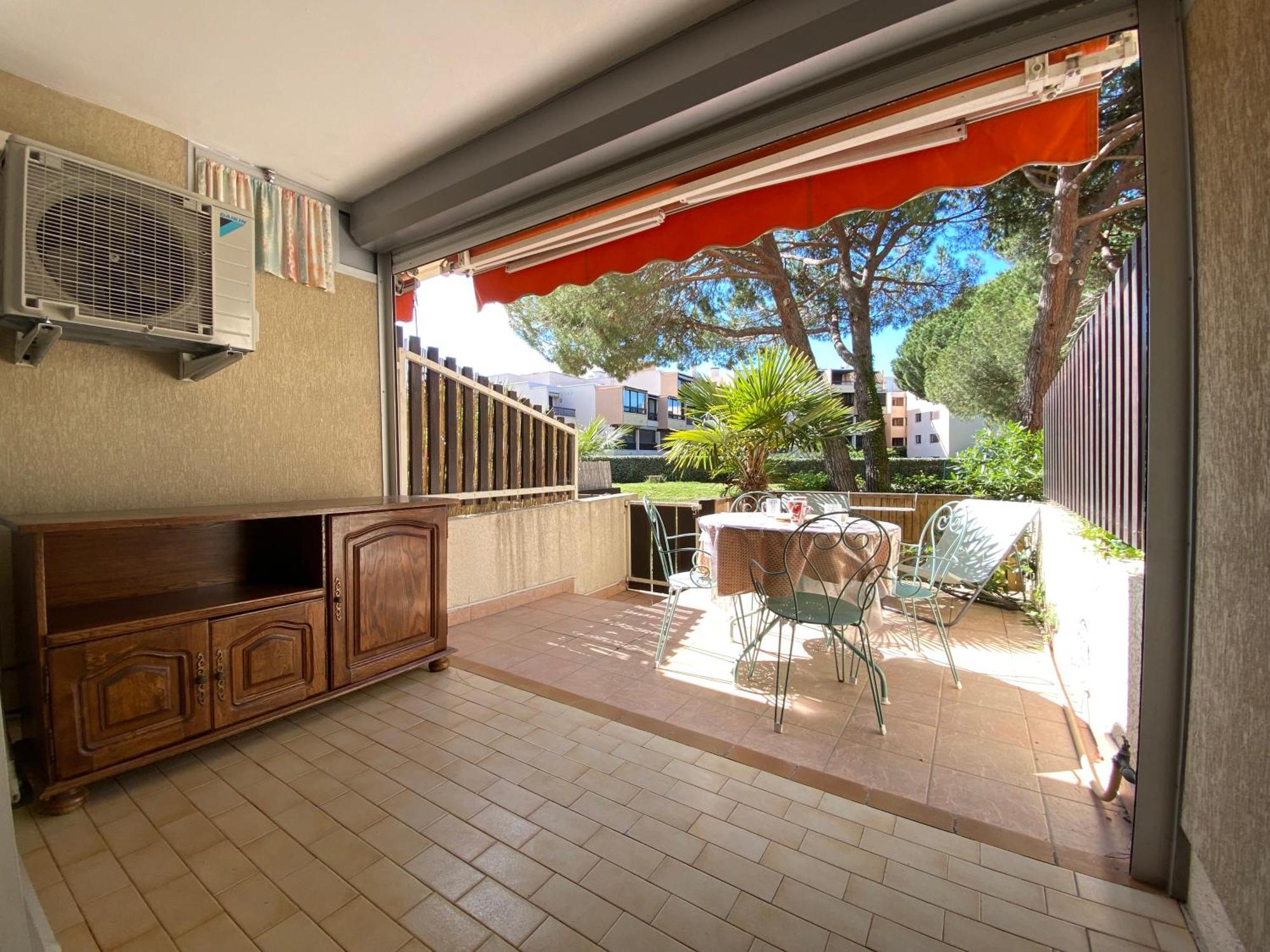 Sol-Y-Days Los Amigos, Studio 4 Couchages En Rez-De-Jardin, Avec Grande Terrasse Et Parking, A 250M De La Plage Ле-Гро-дю-Руа Экстерьер фото